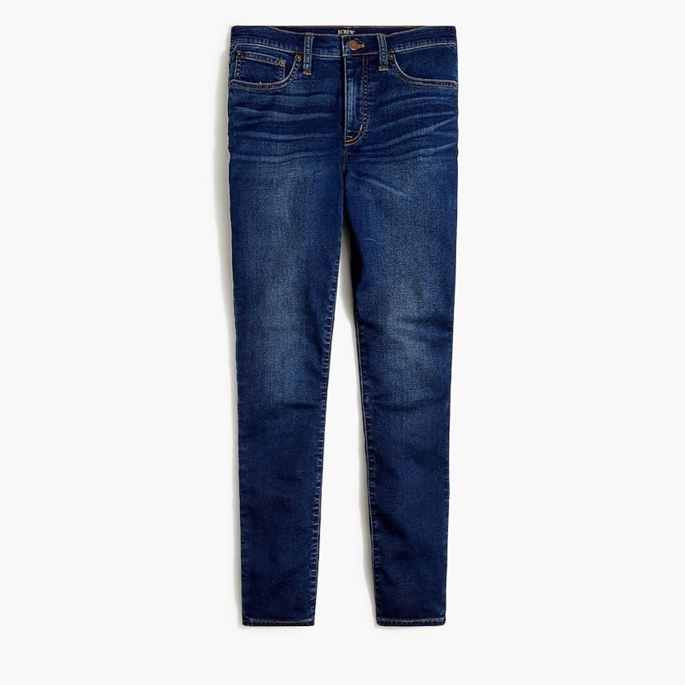 J.Crew 10" High Rise Skinny Stretch Denim Blue NWT Size 28